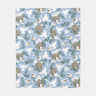 Blanket für im Winter geborene Babys Fleecedecke