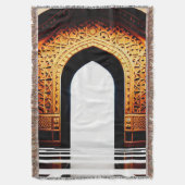 Blanket geworfen für Moslemgebet Decke (Vorderseite Vertikal)