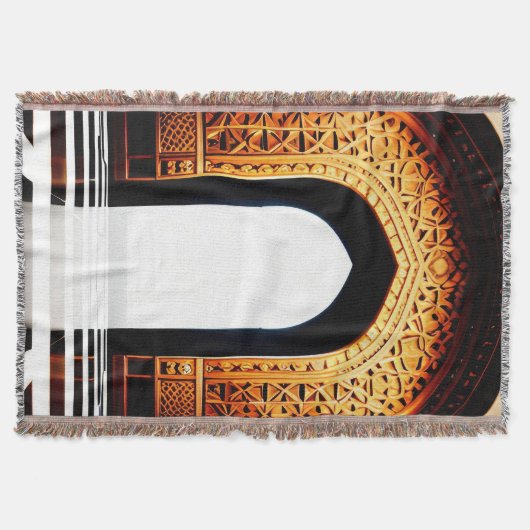Blanket geworfen für Moslemgebet Decke (Vorderseite)