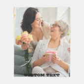 BLANKET GIFT FÜR MAMA FLEECEDECKE (Vorderseite)