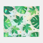 Blanket Hojas al Alba Fleecedecke (Vorderseite (Horizontal))