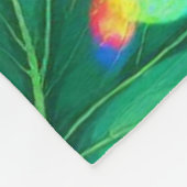 Blanket Hojas al Alba Fleecedecke (Ecke)