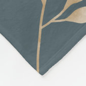 Blanket - Mehrfarbige Foliage Fleecedecke (Ecke)