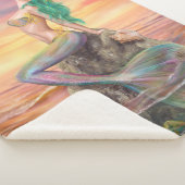 Blanket Mermaid. Bei Sonnenuntergang. Sherpadecke (3/4)