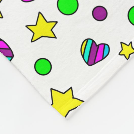 Blanket mit dem Namen Raya Fleecedecke (Ecke)