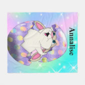 Blanket mit sonniger Haut Fleecedecke (Vorderseite (Horizontal))