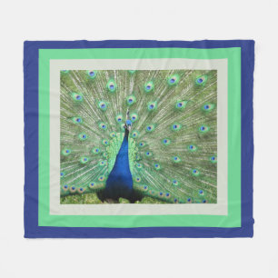 Blanket - Pfau Fleecedecke