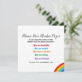 Blanket-Projektkarte Feiertagskarte (Stehend Vorderseite)