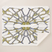 Blanket - Sherpa (Doodle - Hand gezeichnet) Sherpadecke (Vorderseite (Horizontal))