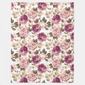 Blanket - Sommer-Blossom-Design Fleecedecke (Vorderseite)