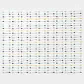 Blanket - Stammespfeile Fleecedecke (Vorderseite (Horizontal))