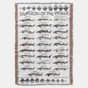 BLANKET - STURGEON OF THE WORLD POSTER - ERSTE JE DECKE
