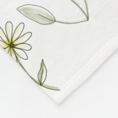 Blanket - Summer Leaves Fleecedecke (Ecke)