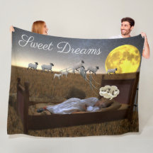 Blanket Sweet Dreams Child Counsing Sheep