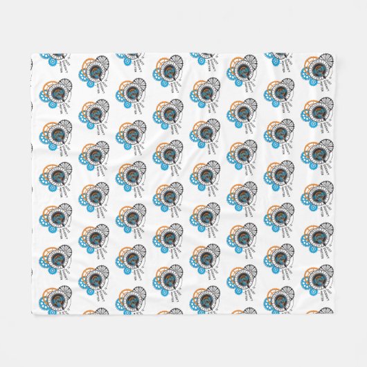 Blanket Throw - IJDM:Trivia 2020 Fleecedecke (Vorderseite (Horizontal))