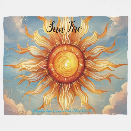 Blanket von James Michael Miller 3.17.2024 Fleecedecke (Vorderseite (Horizontal))
