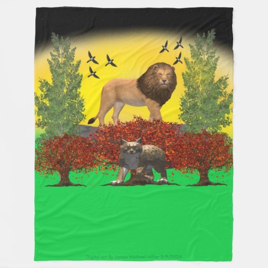 Blanket von James Michael Miller Fleecedecke (Vorderseite)