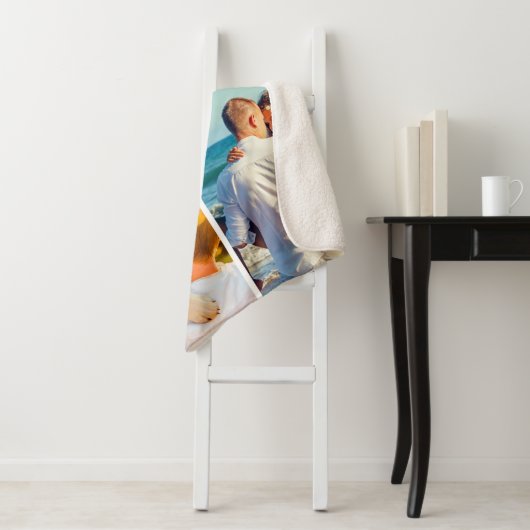 Blanket-Vorlage 4 Foto, gerundet Sherpadecke (Beispiel)