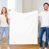 blanket white solid color trendy fleecedecke