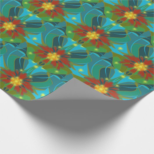 Blanketflower Packpapier 30" x 6' (Ecke)