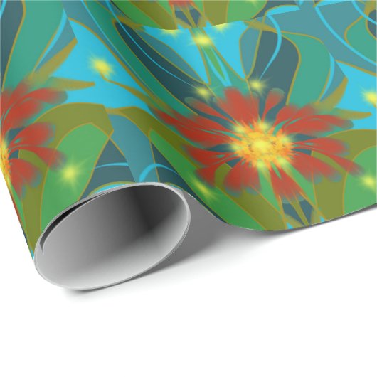 Blanketflower Packpapier 30" x 6' (Rolleneckpunkt)