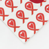 Blankets des roten Bewusstseins Fleecedecke (Ecke)