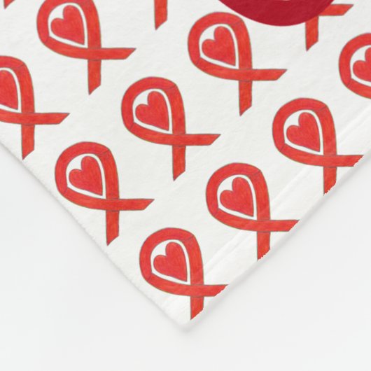 Blankets des roten Bewusstseins Fleecedecke (Ecke)