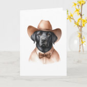 Blankgrüßen der Krawatte "Bow" auf Knopfdruck Karte (Gelbe Blume)