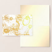 Blankkarte für das 50. Jubiläum der Hochzeit Folienkarte (Anzeige)