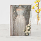 Blankkarte für Hochzeiten Karte (Gelbe Blume)