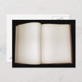 Blanko Seiten Postkarte (Vorne/Hinten)