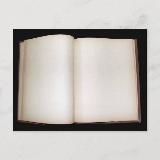 Blanko Seiten Postkarte (Vorderseite)