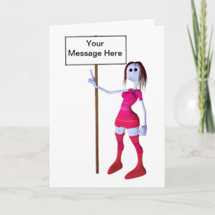 Blankoankündigung oder -zeichen ankündigung