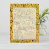 Blankoausschreibung für Partys im Herbst Einladung (Stehend Vorderseite)