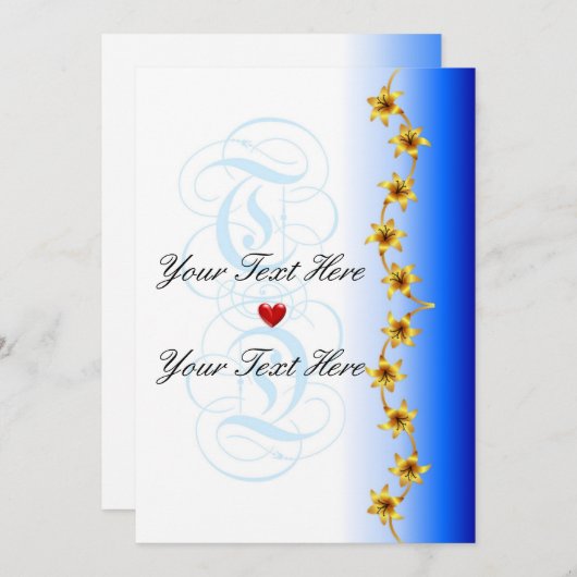 Blankokarte (Vorne/Hinten)