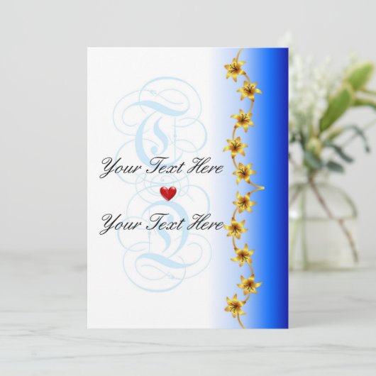 Blankokarte (Stehend Vorderseite)