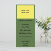 Blankokarte (Stehend Vorderseite)