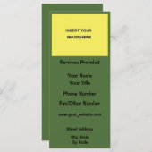 Blankokarte (Vorne/Hinten)