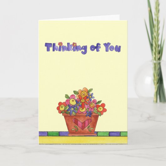 Blankokarte Dankeskarte (Vorderseite)