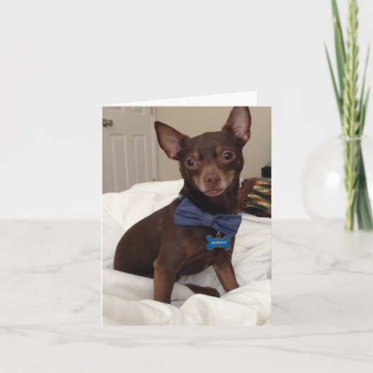 Blankokarte Dankeskarte (Vorderseite)