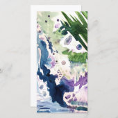 Blankokarte Dankeskarte (Vorne/Hinten)