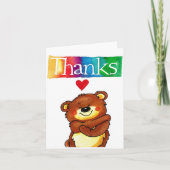 Blankokarte Dankeskarte (Vorderseite)