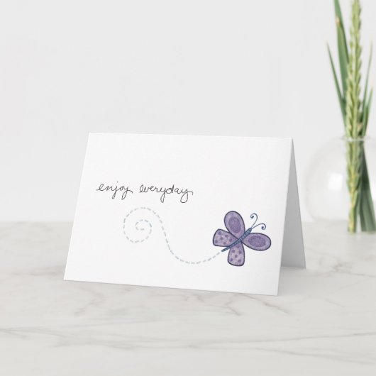 Blankokarte Dankeskarte (Vorderseite)