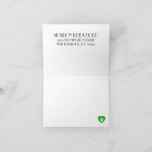 Blankokarte einfügen dankeskarte (Innenseite)