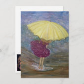 Blankokarte Einladung (Vorne/Hinten)