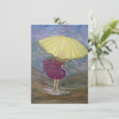 Blankokarte Einladung (Stehend Vorderseite)