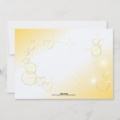 Blankokarte Feiertagskarte (Rückseite)