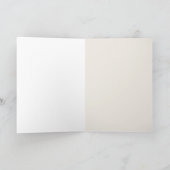 Blankokarte für das Feld frei lebender Blume Karte (Innenseite)