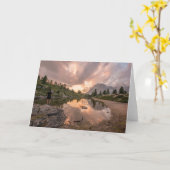 Blankokarte für den Mountain Pond Karte (Gelbe Blume)