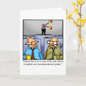 Blankokarte für den Spaß am Arbeitsplatz Karte (Gelbe Blume)